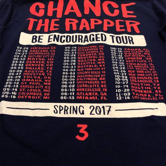 Chance The Rapper Concert Tour Tee - Picture 4 of 5